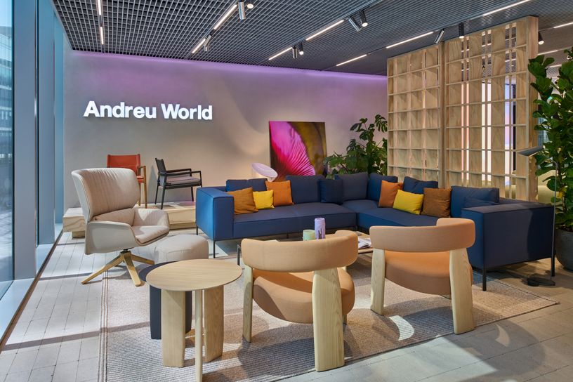 Andreu World commercial interior fit out companies abu dhabi