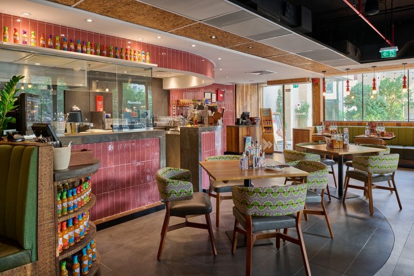 Nandos Greens fitout company dubai Projects