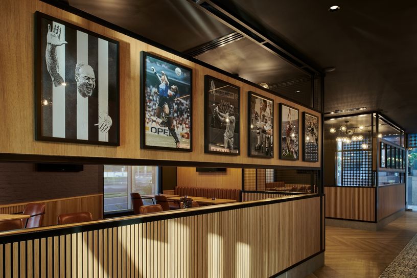 Icon Sports Bar interior fit out company projects