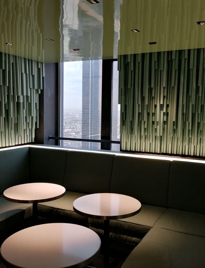 Pullman rooftop hotel bar KPS interior fit outs dubai