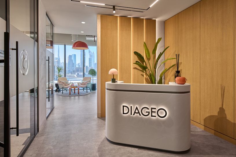 Diageo commercial fitouts uae